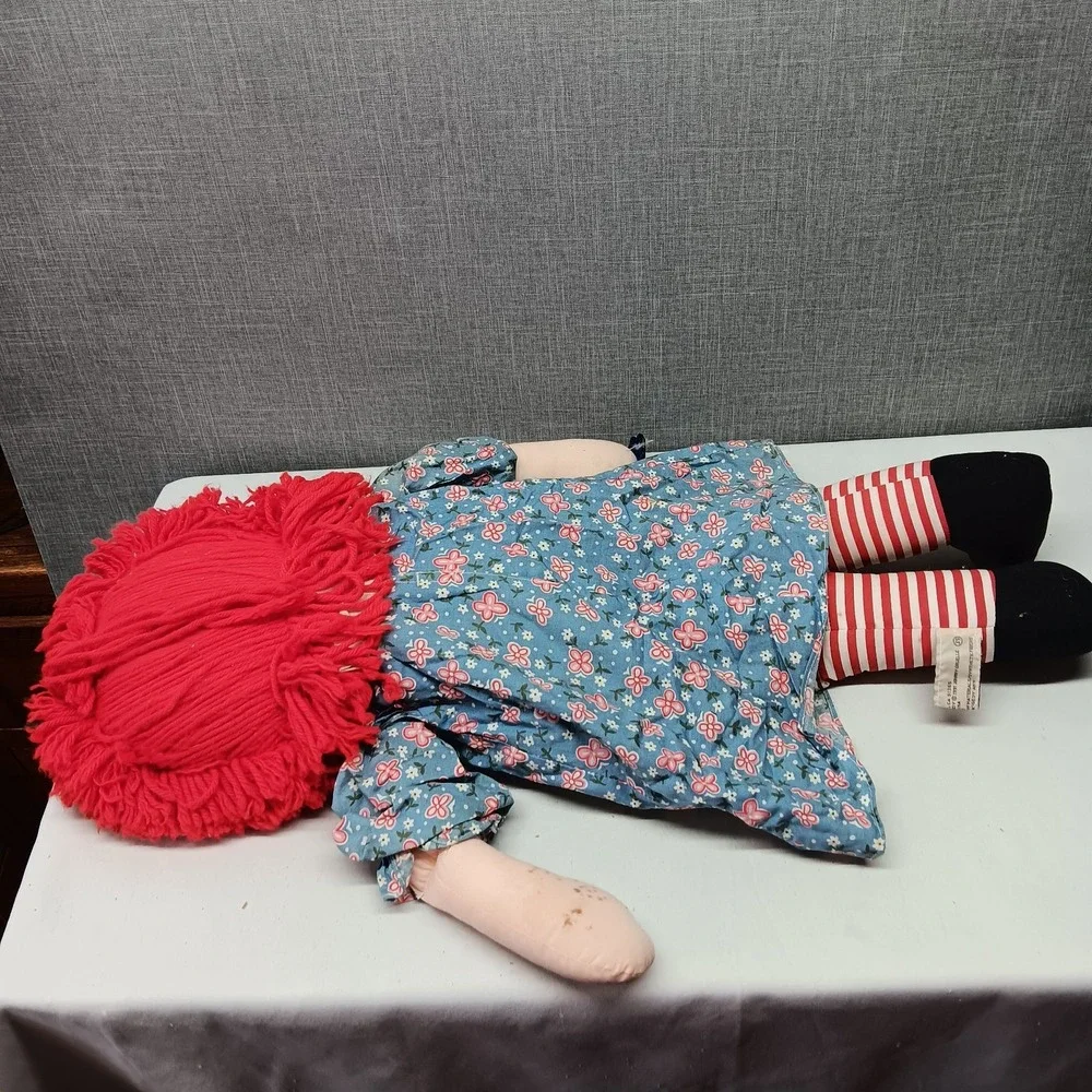 Vintage 1991 Applause Raggedy Ann Doll 25